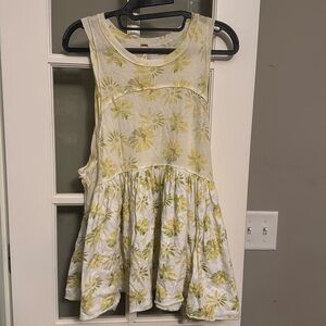 Free People Floral Top
